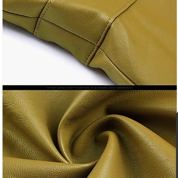 Faux Leather Midi Dress - Picture 5 of 12